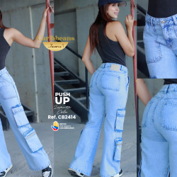 Nueva Colección de Jeans Cargo Push Up Colombianos 16/08/24