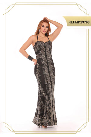 Ref. 003 -MD23798 Vestido de fiesta - Ropa Colombiana