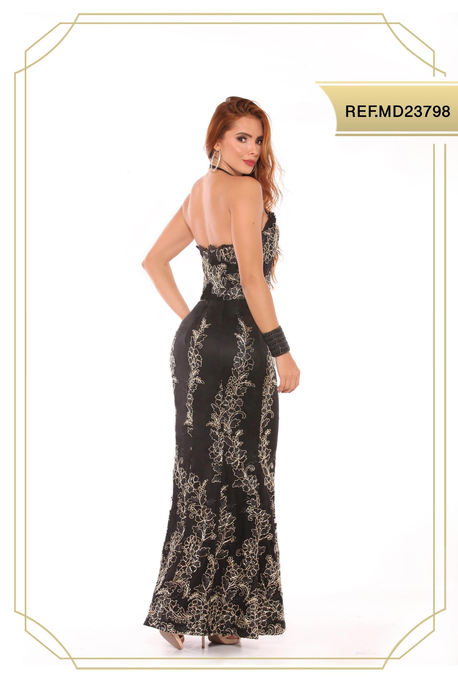 Ref. 003 -MD23798 Vestido de fiesta - Ropa Colombiana