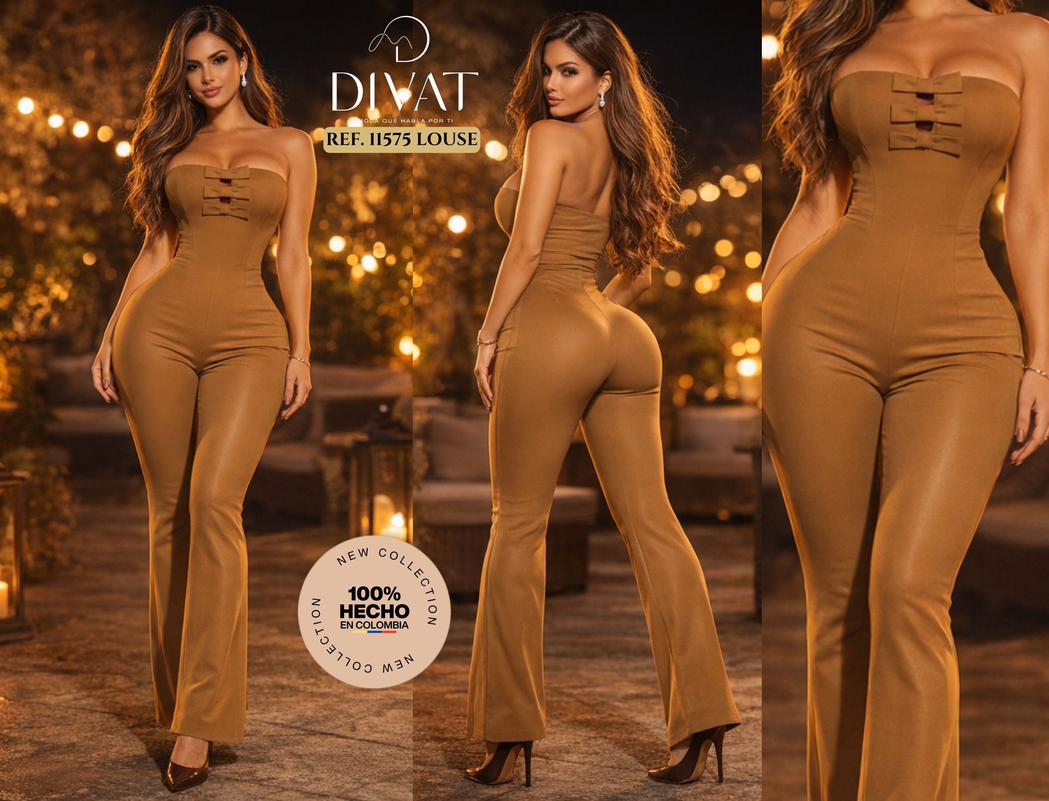 Ref. 083 -11575 LOUSE Enterizo Boutique Largo - Ropa Colombiana