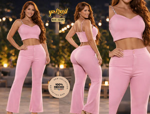 Ref. 018 -12287 Conjunto Largo Colombiano - Ropa Colombiana