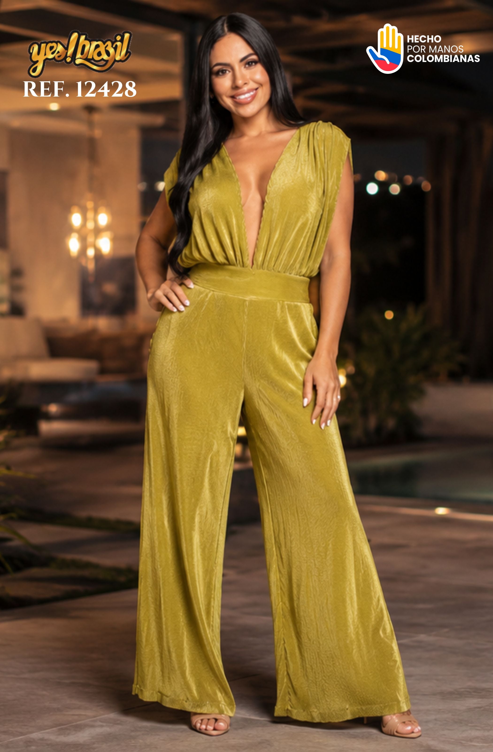 Ref. 018 -12428 Long Summer Jumpsuit