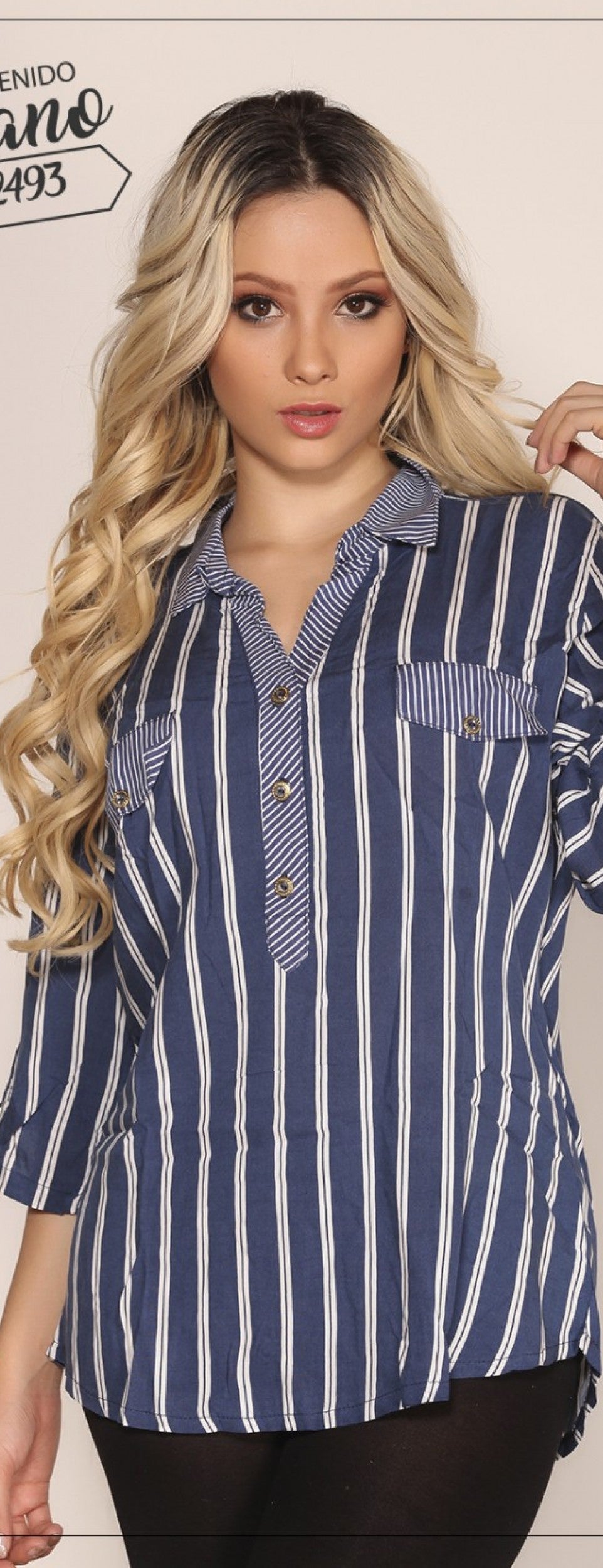 Ref. 015 -2493 Blusa de Dama - Ropa Colombiana