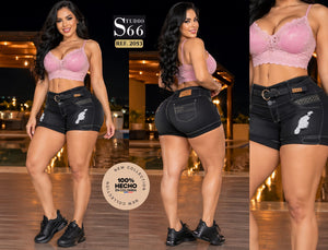 Ref. 061 -2053 Shorts vaqueros levanta cola - Ropa Colombiana