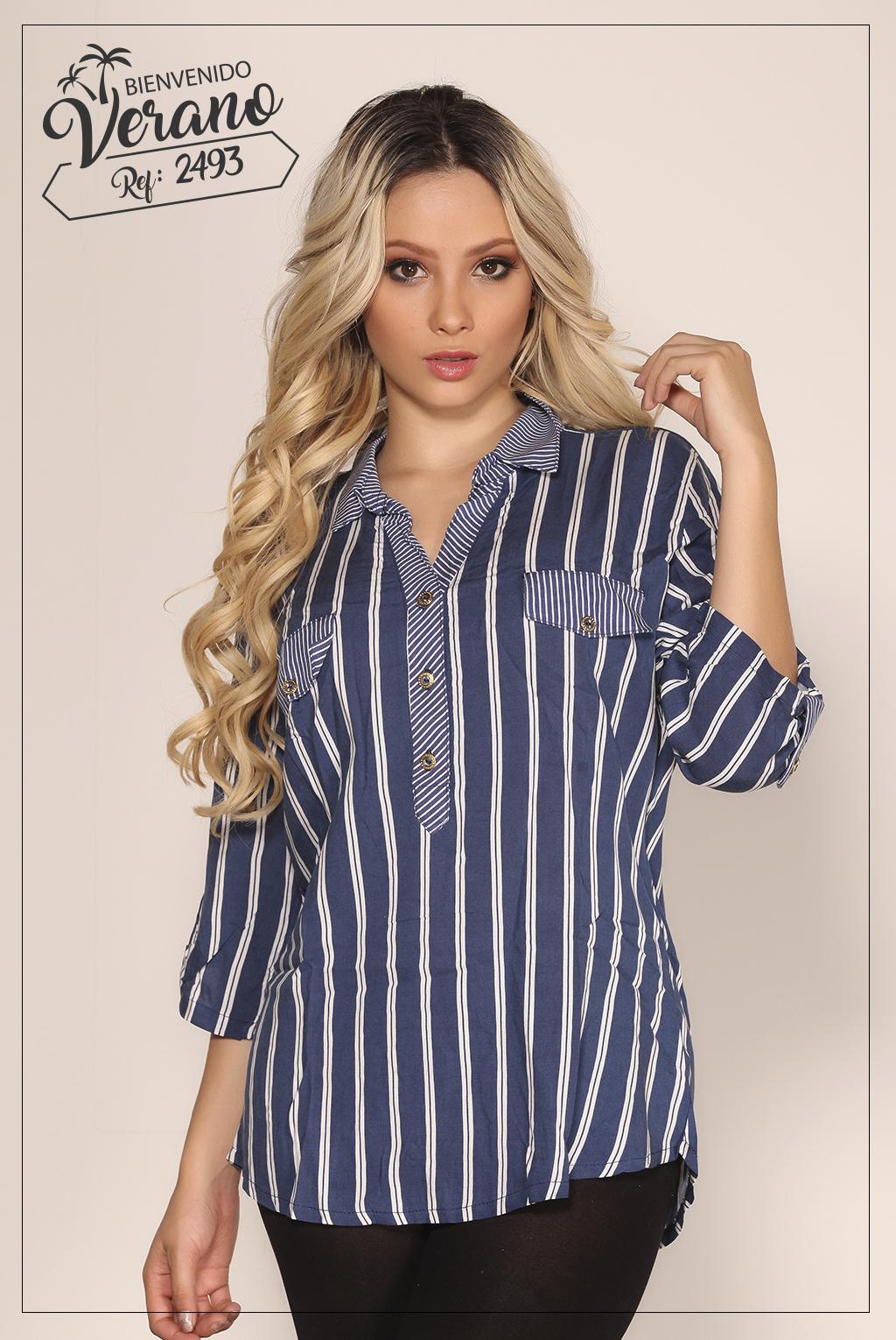 Ref. 015 -2493 Blusa de Dama - Ropa Colombiana