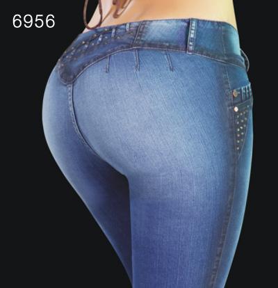 Ref. 001 -6956 Jean Hermoso Estilo - Ropa Colombiana