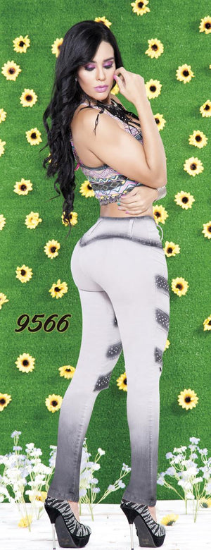Ref. 001 -9566 Jean Levantacola Colombiano - Ropa Colombiana