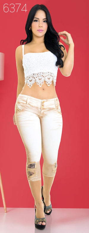 Ref. 001 -6374 Capri Levantacola Colombiano - Ropa Colombiana
