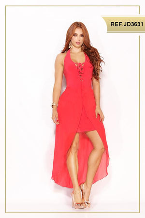 Ref. 003 -JD3631 VESTIDO  AMERICANO - Ropa Colombiana