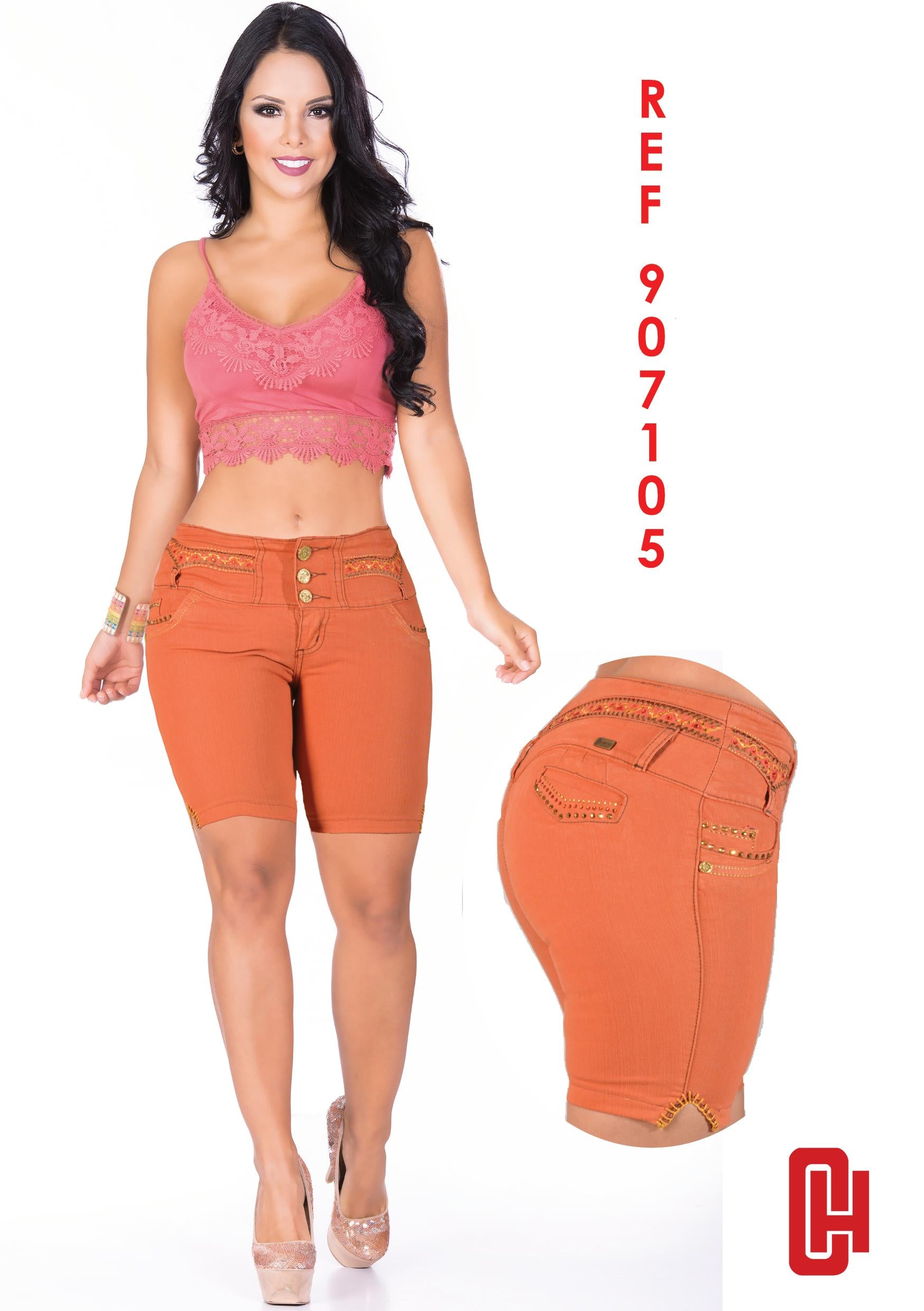 Ref. 001 -907105 Jean Cheviotto - Ropa Colombiana