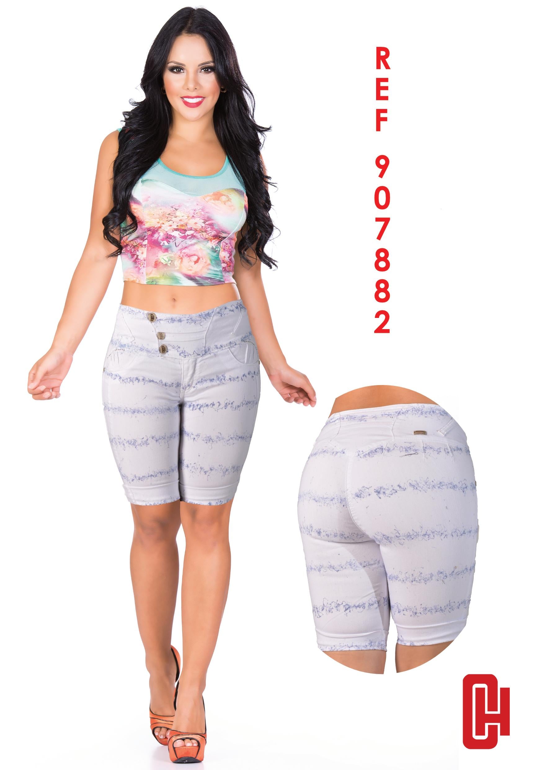 Ref. 001 -907882 Vaqueros Elegantes y Exclusivos - Ropa Colombiana
