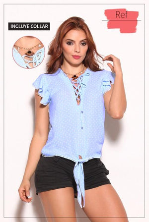 Ref. 004 -27044 Blusa sexy - Ropa Colombiana