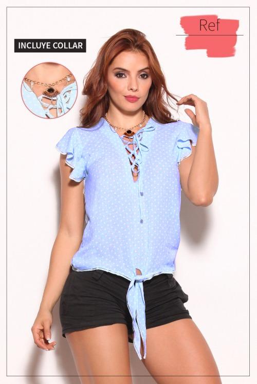 Ref. 004 -27044 Blusa sexy - Ropa Colombiana