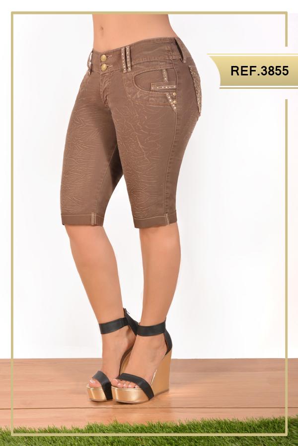 Ref. 001 -3855C Jean Dama tipo Carpi Colombiano - Ropa Colombiana