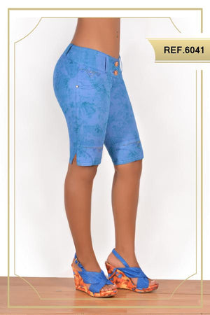 Ref. 006 -6041 Capri Colombiano Levantacola - Ropa Colombiana