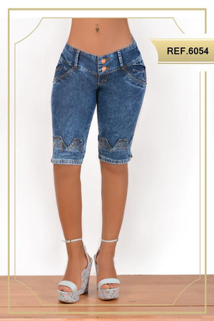 Ref. 006 -6054 Capri Deseo Jeans - Ropa Colombiana