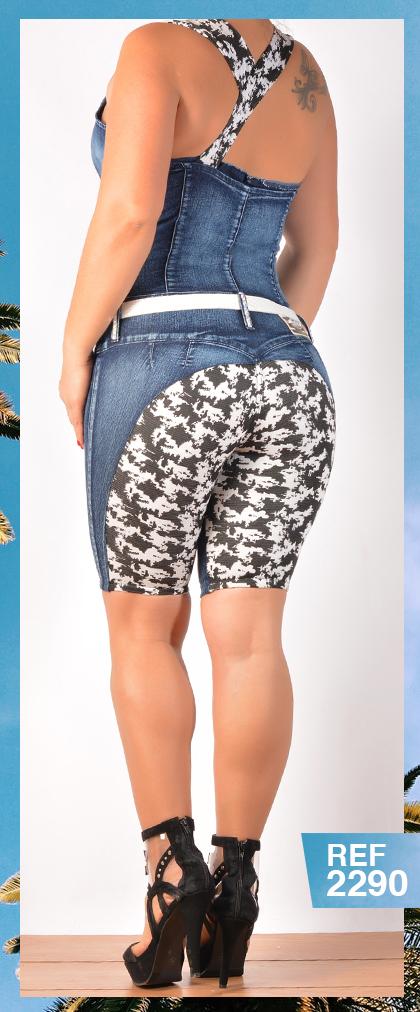 Ref. 007 -2290C Capri Enterizo de Moda Capoheira