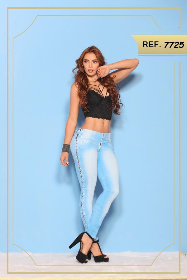 Ref. 006 -7725 Jean Estilo Latino - Ropa Colombiana