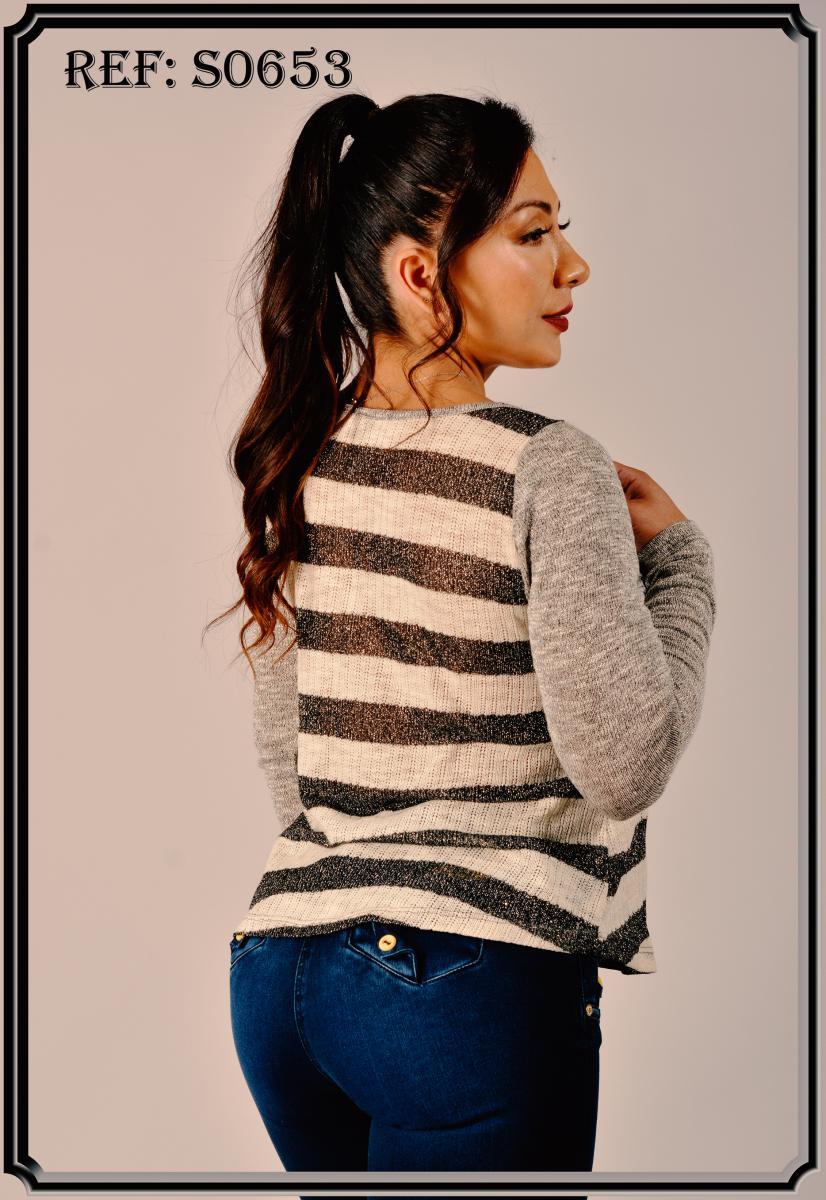 Ref. 003 -S0653 Blusa Sexy - Ropa Colombiana