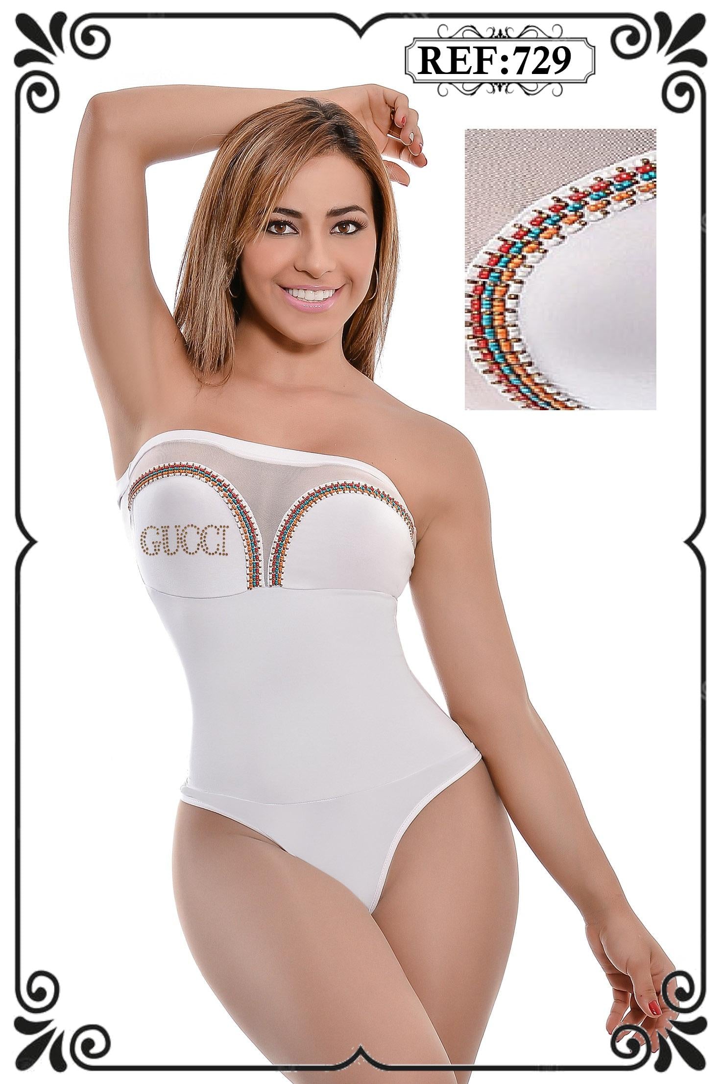 Ref. 008 -729 APLIQ Body Sexy Latex - Ropa Colombiana
