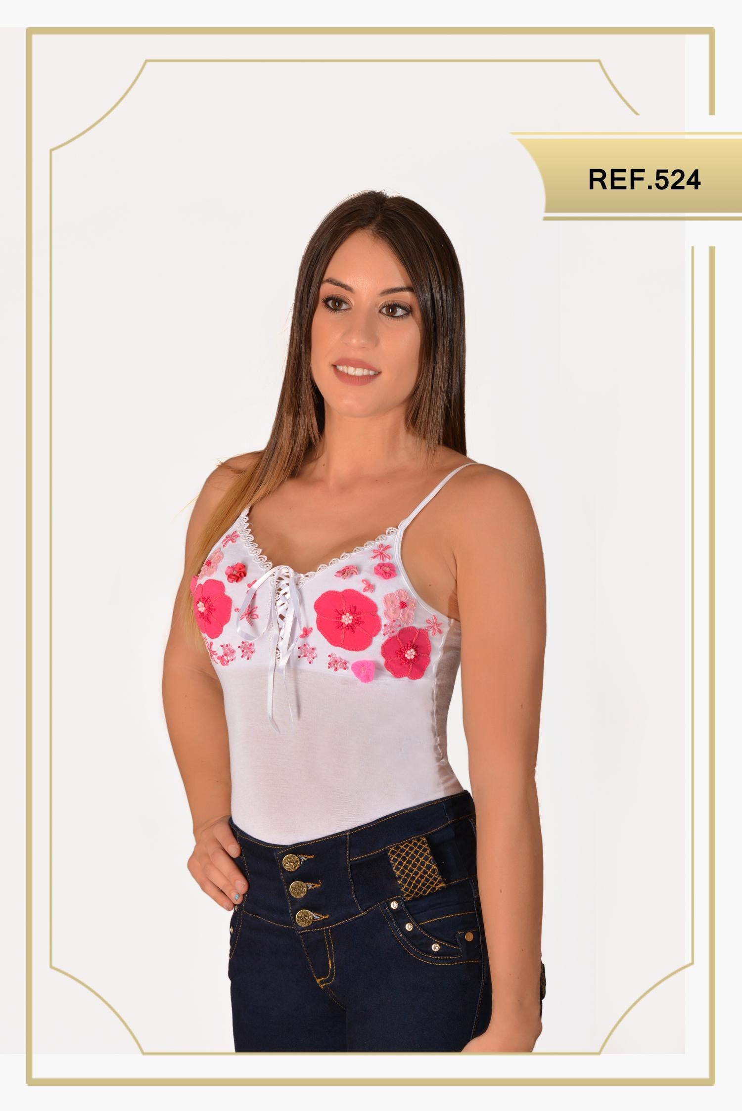 Ref. 003 -524 Blusa Sexy - Ropa Colombiana