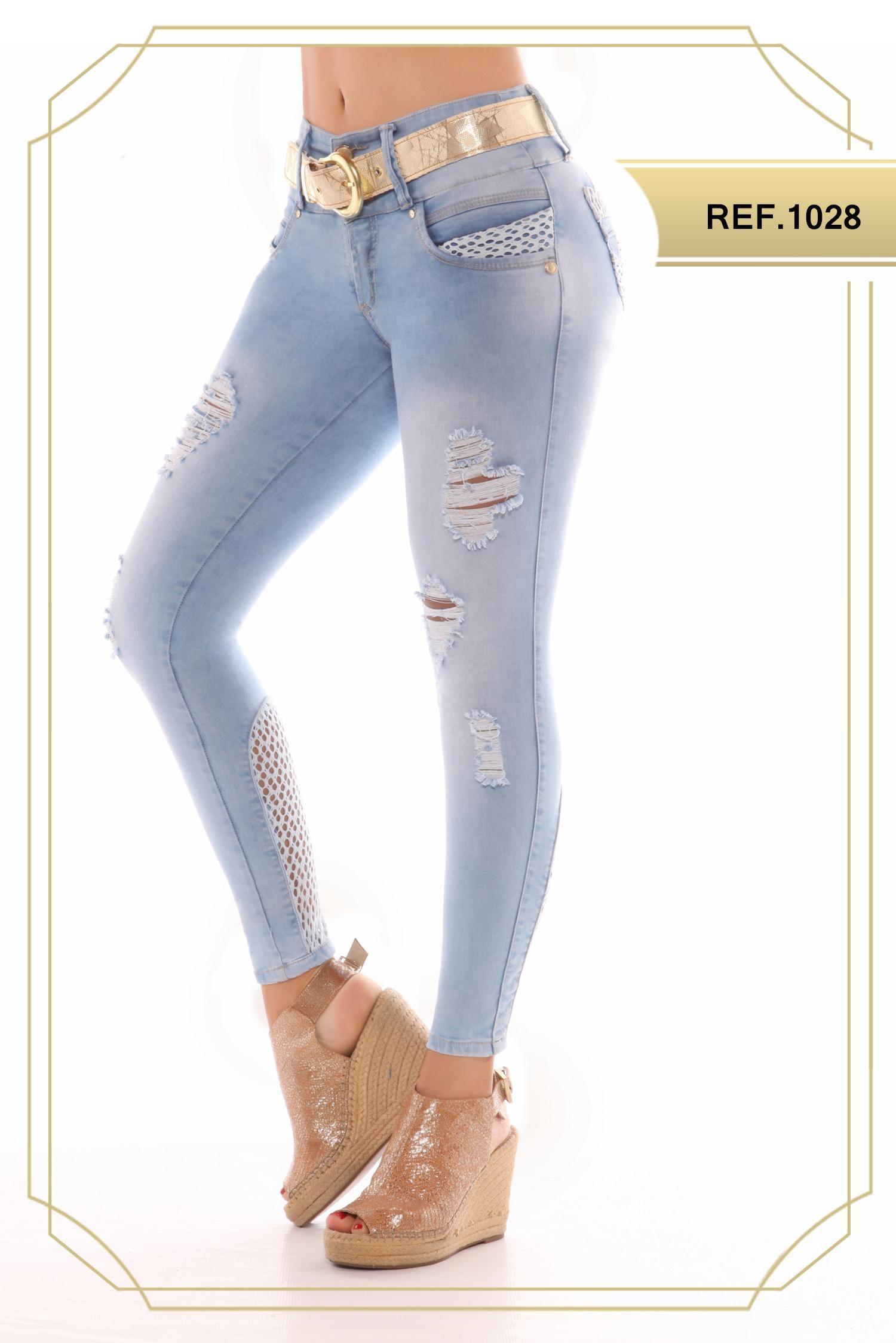 Ref. 051 -1028 Pantalon Colombiano para Dama Horma Perfecta levantaCola - Ropa Colombiana