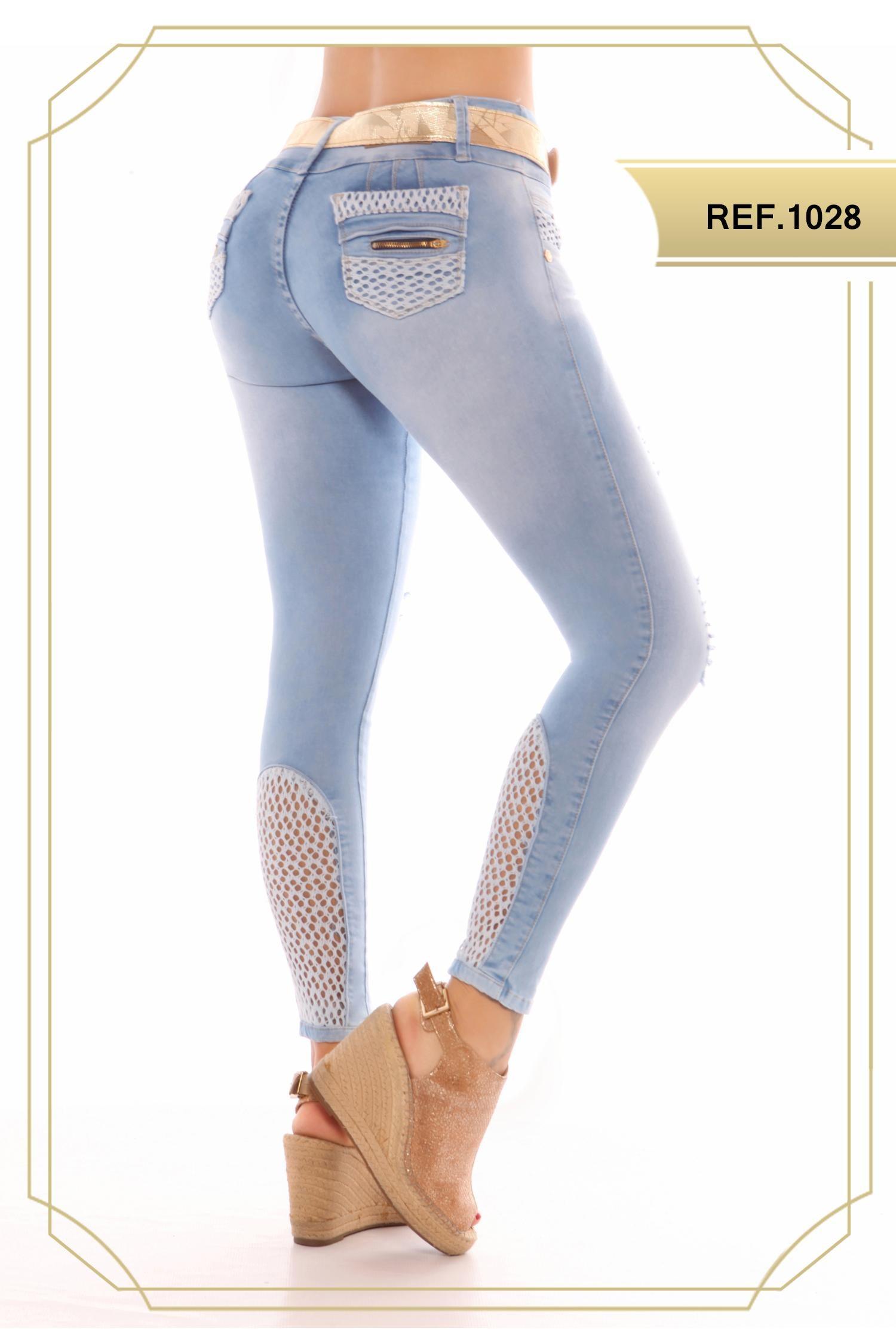 Ref. 051 -1028 Pantalon Colombiano para Dama Horma Perfecta levantaCola - Ropa Colombiana