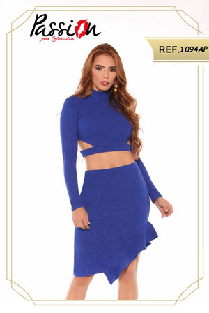 Ref. 003 -IDS1094AP Vestido de fiesta - Ropa Colombiana