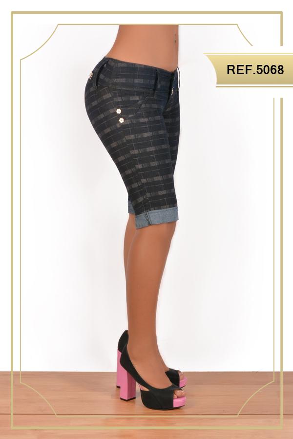 Ref. 001 -5068 Capri Colombiano Levantacola - Ropa Colombiana