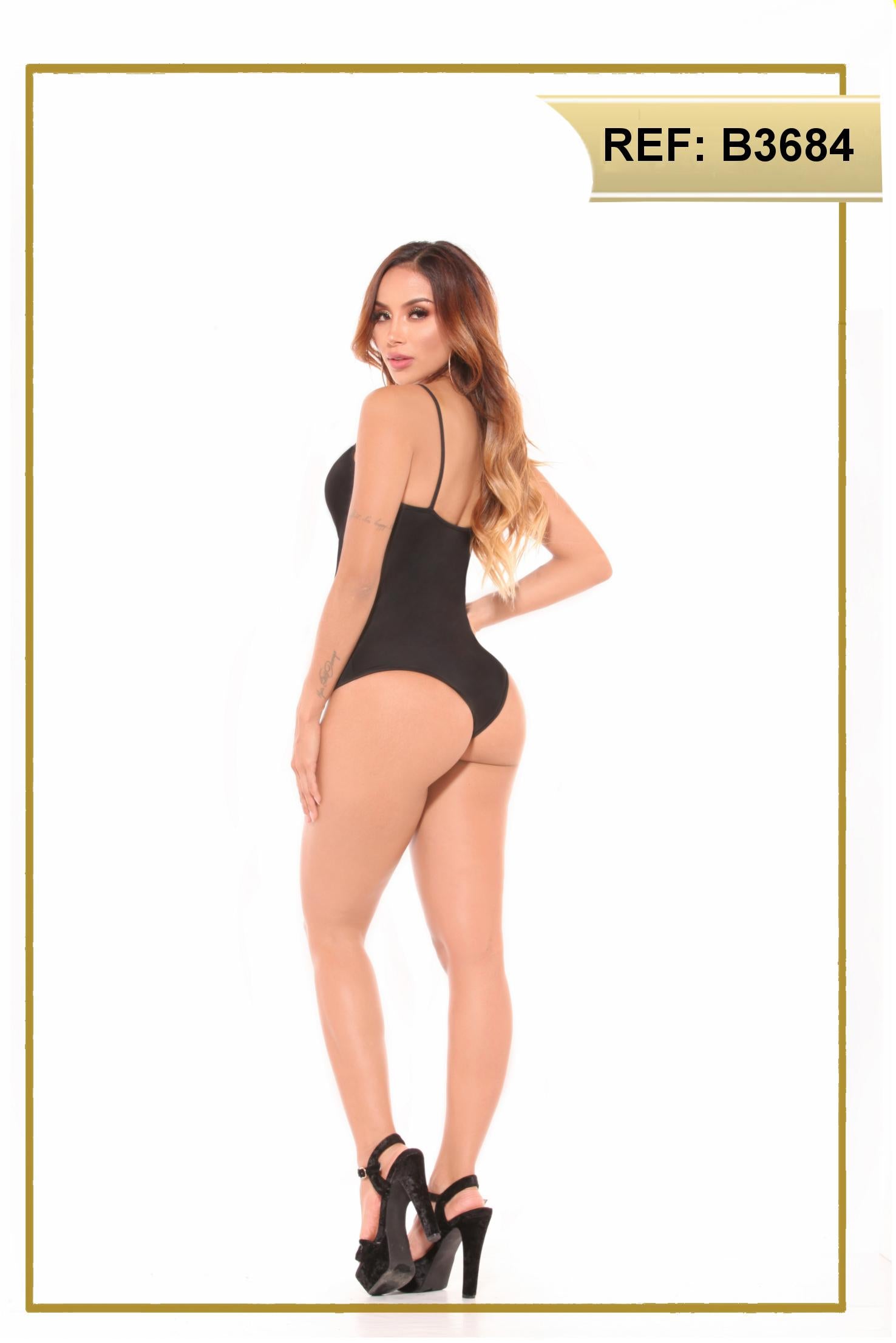 Ref. 004 -B3684 Body Súper Sexy Elaborado en Colombia, con sensacionales telas, encajes, detalles y acabados. - Ropa Colombiana