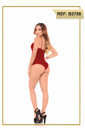 Ref. 004 -B3758 Fantástico Body Colombiano con Diseños Sexys y Atrevidos - Ropa Colombiana