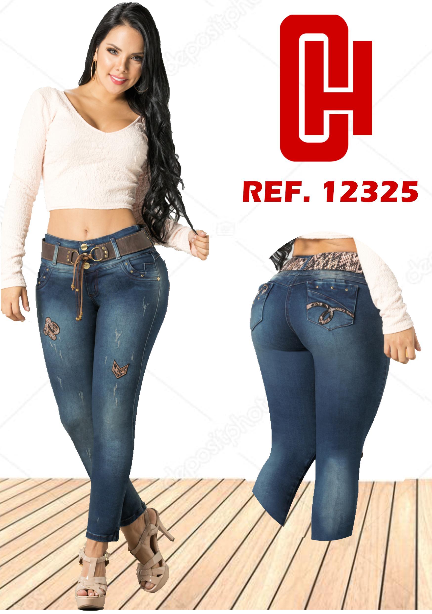 Ref. 001 -12325 Jean Cheviotto Levantacola - Ropa Colombiana