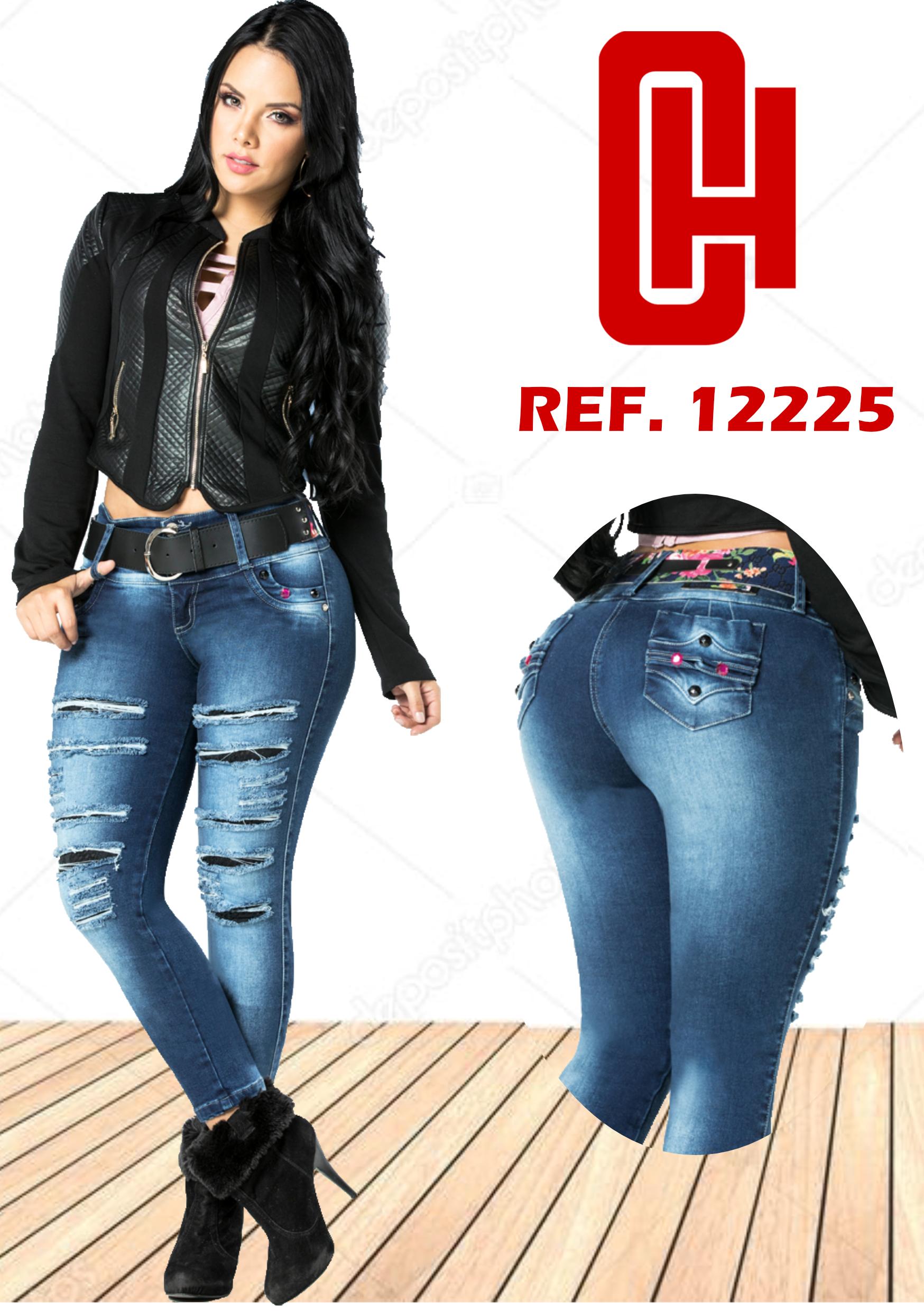 Ref. 001 -12225 Jean levantacola - Ropa Colombiana