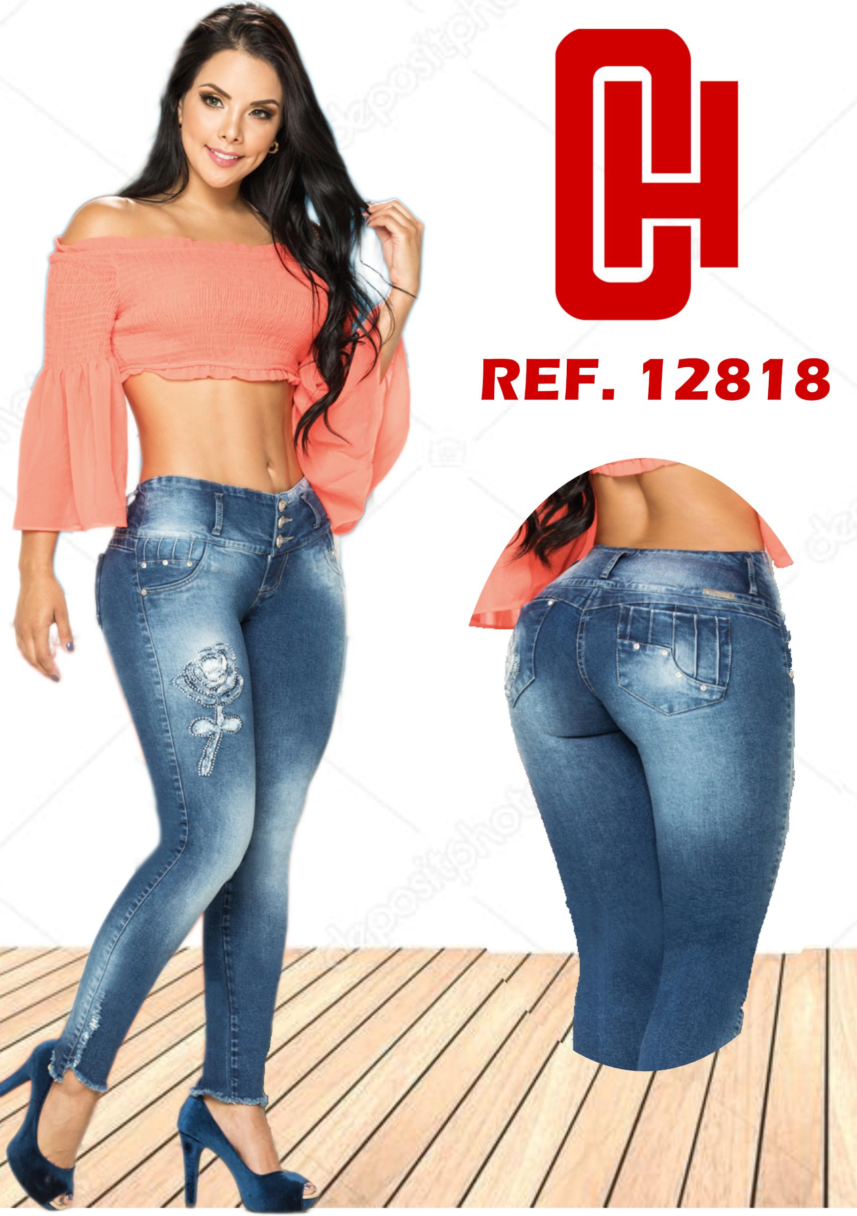 Ref. 001 -12818 Jeans Con Bolsillos - Ropa Colombiana