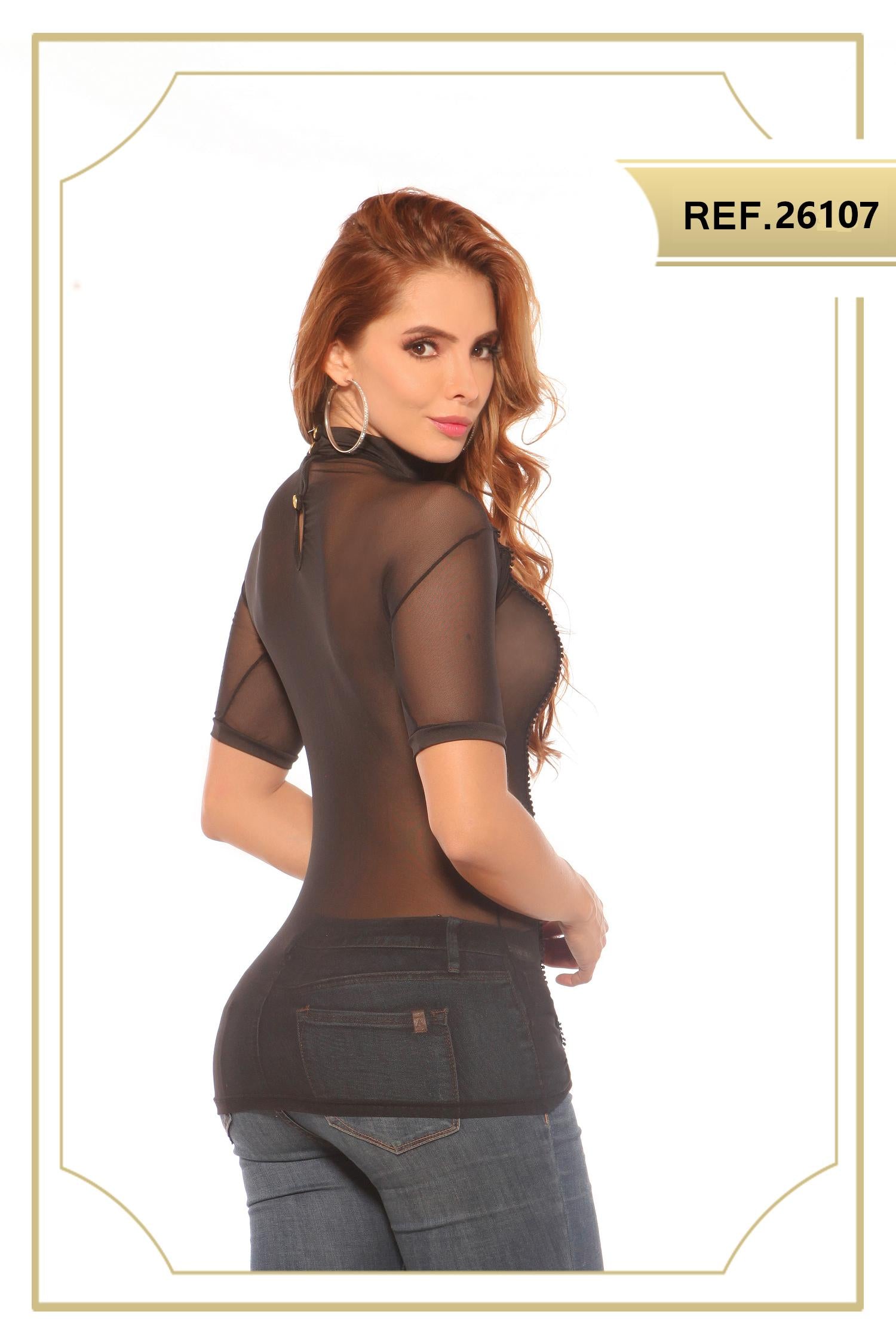 Ref. 004 -26107 BLUSA SEXY COLOMBIANA - Ropa Colombiana