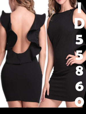 Ref. 003 -ID55860AP Vestido Corto Americano Para Fiesta - Ropa Colombiana