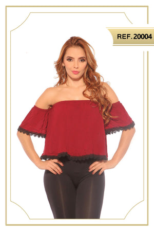 Ref. 004 -20004 BLUSA DAMA - Ropa Colombiana