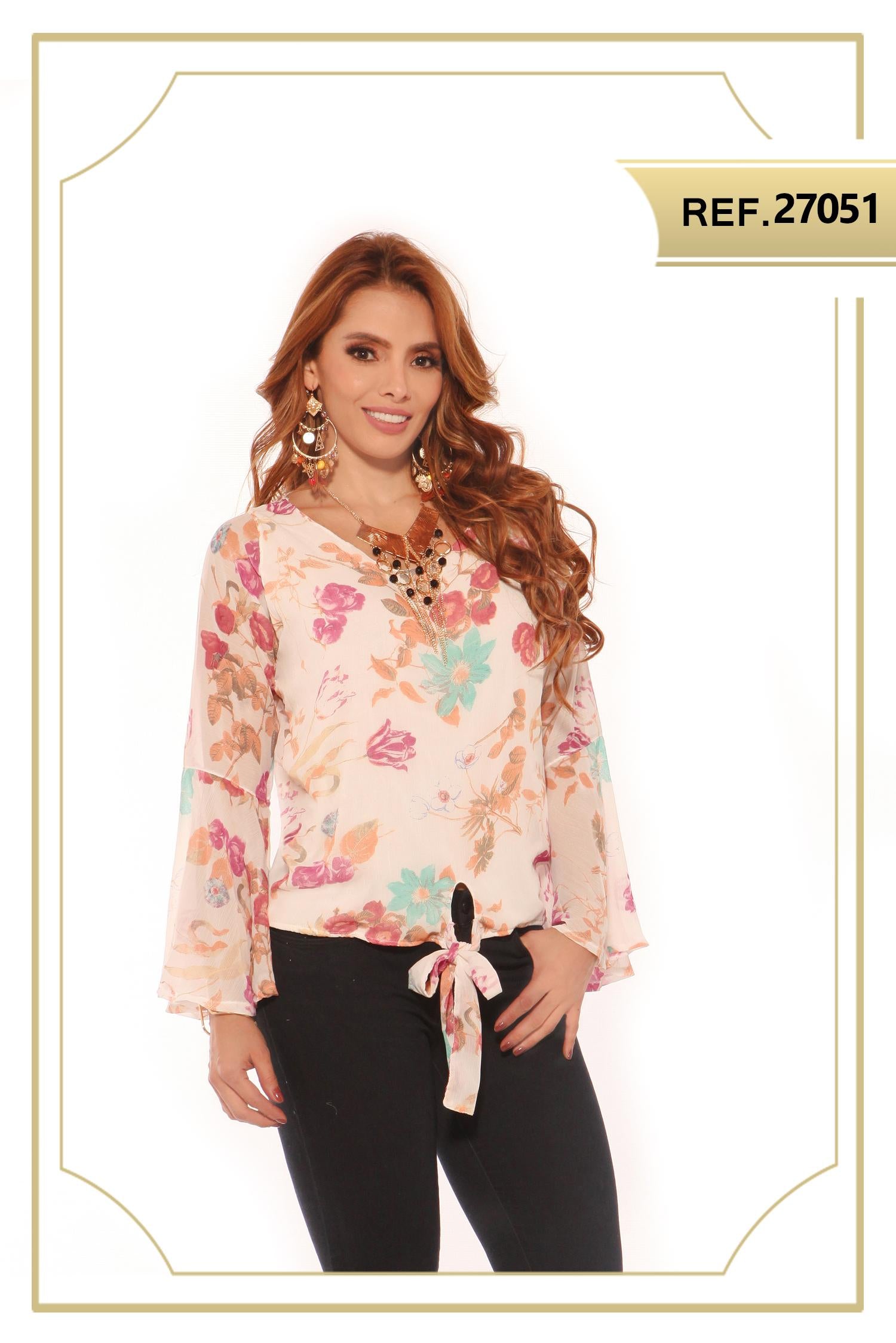 Ref. 004 -27051 Blusa sexy - Ropa Colombiana