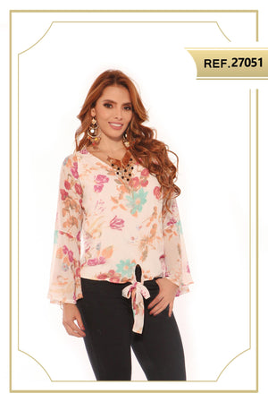 Ref. 004 -27051 Blusa sexy - Ropa Colombiana
