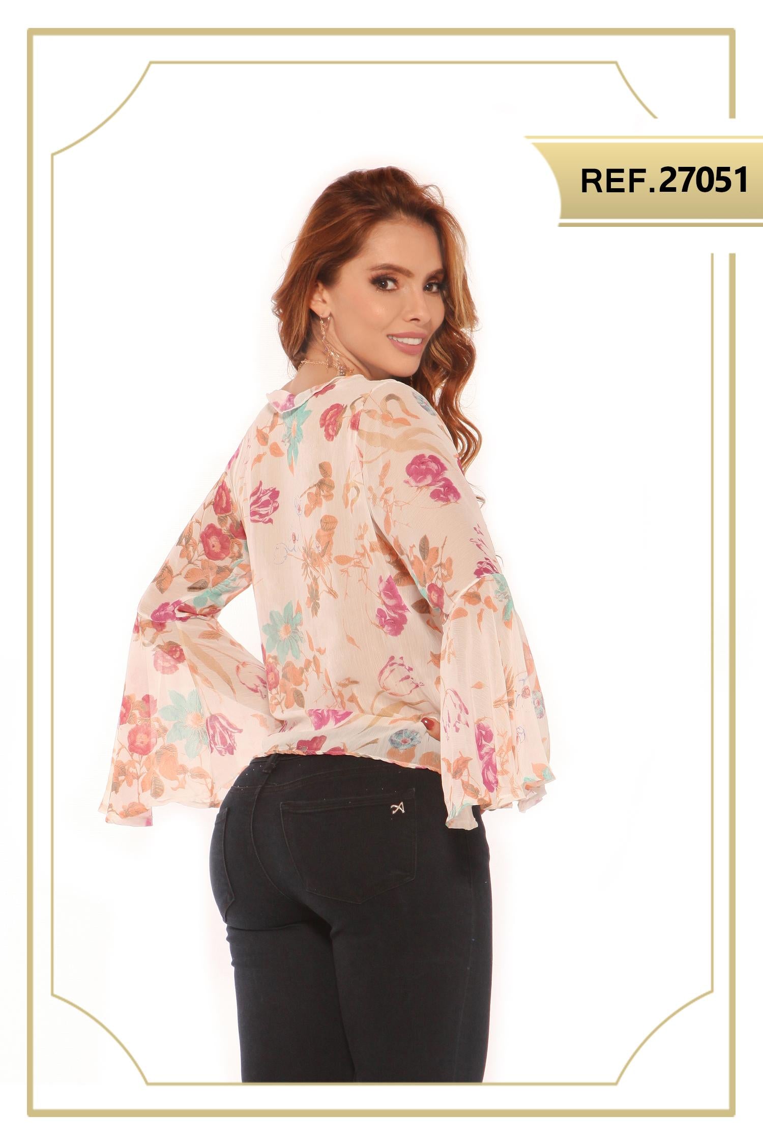 Ref. 004 -27051 Blusa sexy - Ropa Colombiana