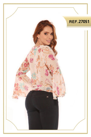 Ref. 004 -27051 Blusa sexy - Ropa Colombiana