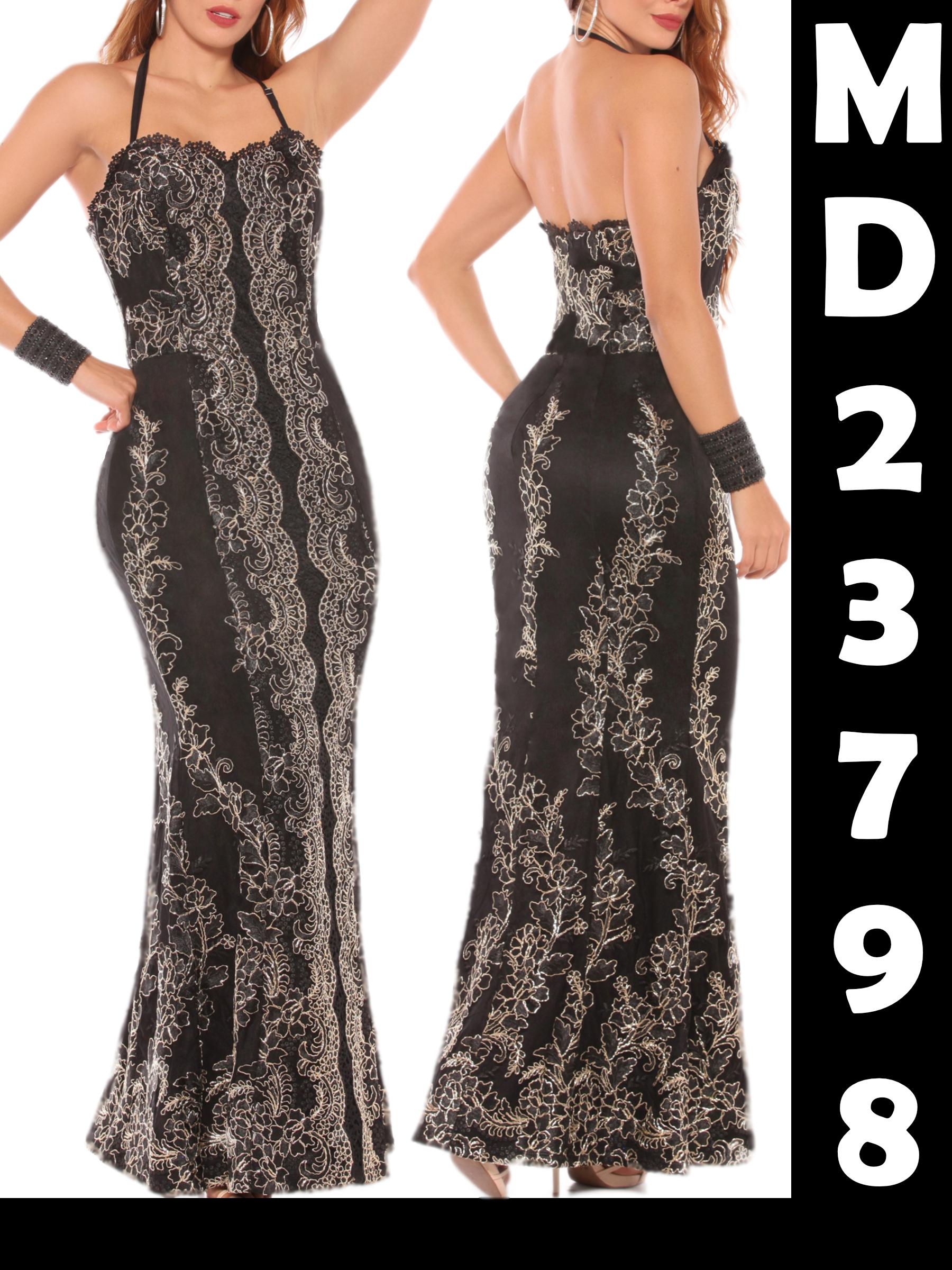 Ref. 003 -MD23798 Vestido de fiesta - Ropa Colombiana