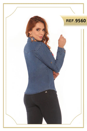 Ref. 003 -9560 BLUSA SEXY - Ropa Colombiana