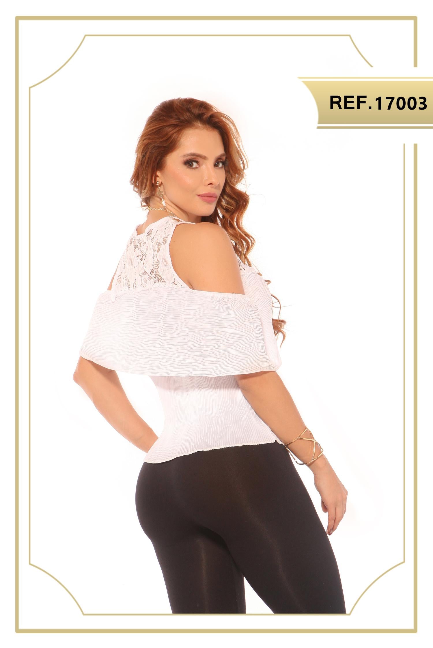 Ref. 015 -17003-PICARESKA BLUSA COLOMBIANA - Ropa Colombiana