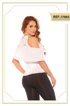 Ref. 015 -17003-PICARESKA BLUSA COLOMBIANA - Ropa Colombiana