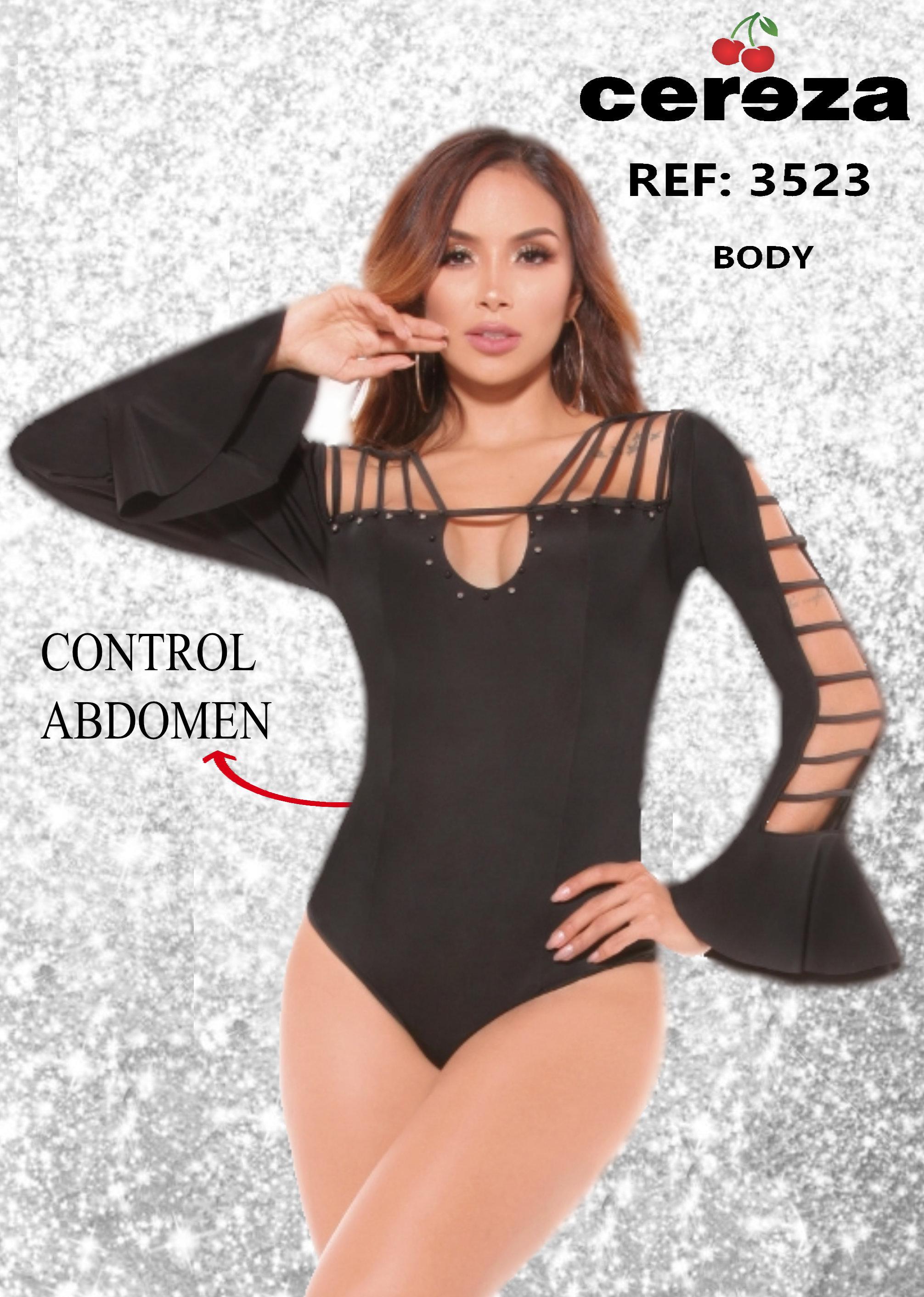 Ref. 004 -3523 Body sexy con refuerzo interno - Ropa Colombiana