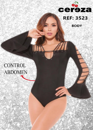 Ref. 004 -3523 Body sexy con refuerzo interno - Ropa Colombiana