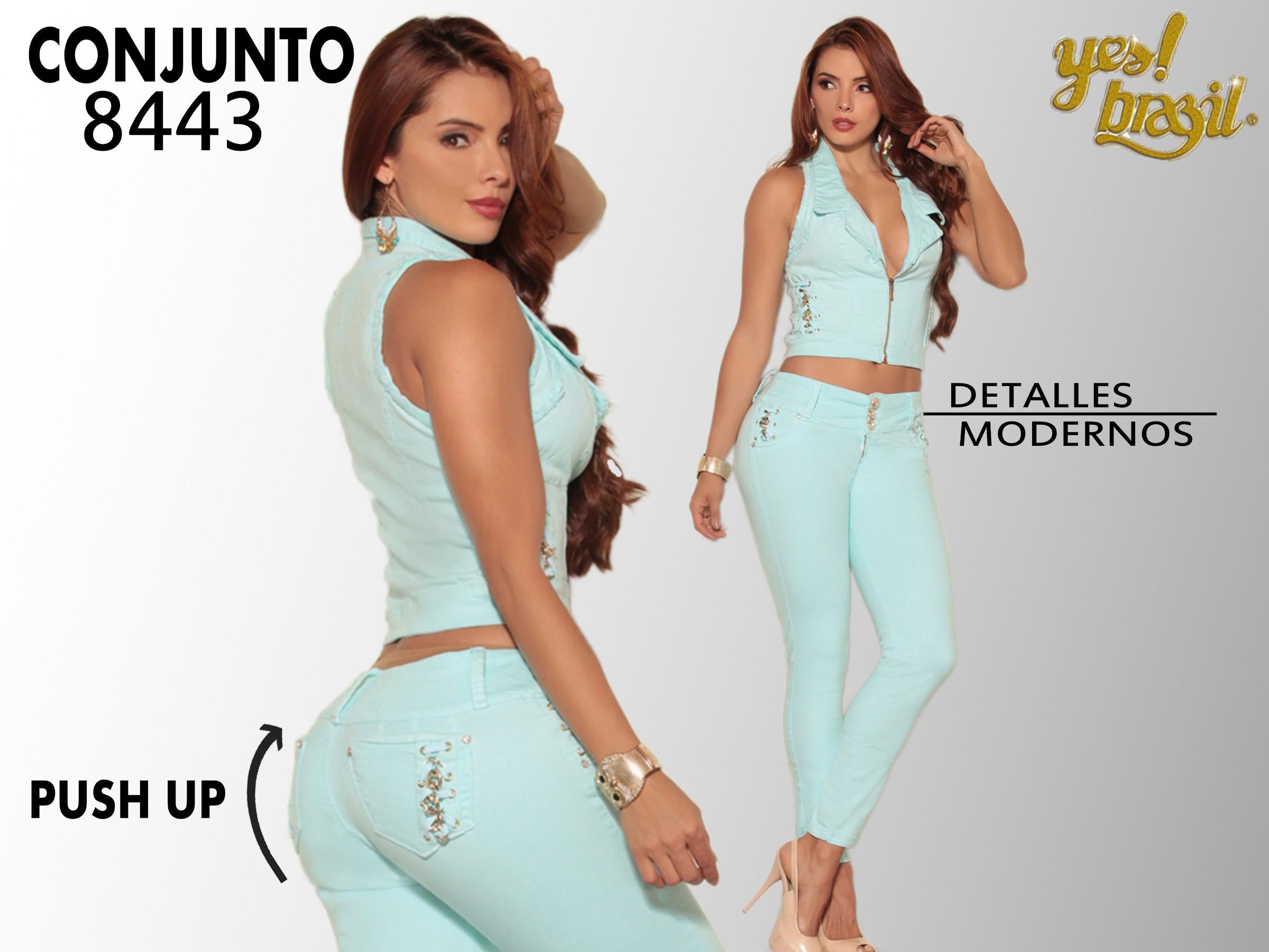 Ref. 015 -8443 CONJUNTOS COLOMBIANOS YEZ BRASIL - Ropa Colombiana