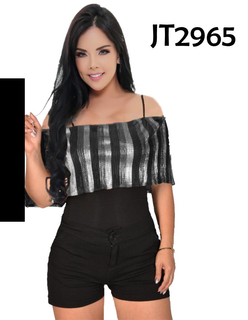 Ref. 003 -JT2965 Blusa Americana para dama - Ropa Colombiana