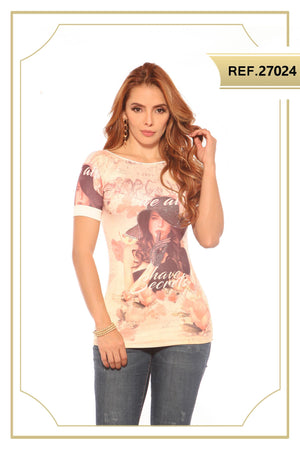 Ref. 004 -27024 Blusa sexy - Ropa Colombiana